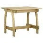 Garden table made of impregnated pine wood 110x74x75 cm by , Garden tables - Ref: Foro24-318403, Price: 137,35 €, Discount: %