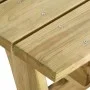 Garden table made of impregnated pine wood 110x74x75 cm by , Garden tables - Ref: Foro24-318403, Price: 137,35 €, Discount: %