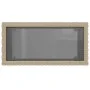 Mesa auxiliar jardín tapa vidrio ratán PE beige 58x27,5x55 cm de , Mesas de jardín - Ref: Foro24-366071, Precio: 73,71 €, Des...