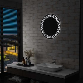 Espejo de baño con LED 60 cm