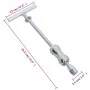 Juego de reparación de abolladuras sin pintura 19 piezas de , Herramientas de mano - Ref: Foro24-4007422, Precio: 19,60 €, De...