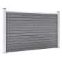Valla de jardín de WPC gris 526x106 cm de , Paneles de vallas - Ref: Foro24-3053248, Precio: 588,58 €, Descuento: %