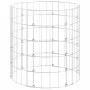 Circular galvanized steel gabion post Ø50x50 cm by , fence panels - Ref: Foro24-152015, Price: 29,03 €, Discount: %