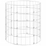 Circular galvanized steel gabion post Ø50x50 cm by , fence panels - Ref: Foro24-152015, Price: 29,73 €, Discount: %