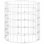 Circular galvanized steel gabion post Ø50x50 cm by , fence panels - Ref: Foro24-152015, Price: 29,03 €, Discount: %