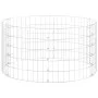 Circular galvanized steel gabion post Ø100x50 cm by , fence panels - Ref: Foro24-152017, Price: 47,55 €, Discount: %