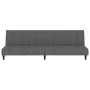 Sofá cama de 2 plazas terciopelo gris oscuro by , Sofas - Ref: Foro24-375764, Price: 244,99 €, Discount: %