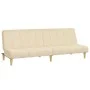 Zweiplätziges Schlafsofa aus cremefarbenem Stoff. von , Sofas - Ref: Foro24-375829, Preis: 233,72 €, Rabatt: %