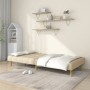 Sofá cama de 2 plazas tela color crema by , Sofas - Ref: Foro24-375829, Price: 237,87 €, Discount: %