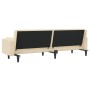 Sofá cama de 2 plazas con dos almohadas tela color crema by , Sofas - Ref: Foro24-375836, Price: 286,27 €, Discount: %