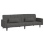 Zweiplätziges Schlafsofa mit zwei dunkelgrauen Kissen. von , Sofas - Ref: Foro24-375834, Preis: 283,18 €, Rabatt: %
