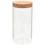 Vorratsgläser mit Korkdeckel 6 Stück 1400 ml von vidaXL, Keksdosen - Ref: Foro24-50841, Preis: 43,45 €, Rabatt: %