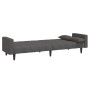 Zweiplätziges Schlafsofa mit zwei dunkelgrauen Kissen. von , Sofas - Ref: Foro24-375834, Preis: 283,18 €, Rabatt: %