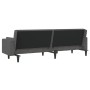 Zweiplätziges Schlafsofa mit zwei dunkelgrauen Kissen. von , Sofas - Ref: Foro24-375834, Preis: 283,18 €, Rabatt: %