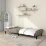 Sofá cama de 2 plazas terciopelo gris claro by , Sofas - Ref: Foro24-375841, Price: 239,18 €, Discount: %
