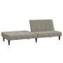 Sofá cama de 2 plazas terciopelo gris claro by , Sofas - Ref: Foro24-375841, Price: 239,18 €, Discount: %