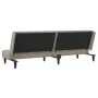 Sofá cama de 2 plazas terciopelo gris claro by , Sofas - Ref: Foro24-375841, Price: 239,18 €, Discount: %