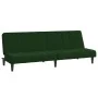 Zweiplätziges Schlafsofa aus dunkelgrünem Samtstoff von , Sofas - Ref: Foro24-375843, Preis: 239,93 €, Rabatt: %