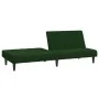 Zweiplätziges Schlafsofa aus dunkelgrünem Samtstoff von , Sofas - Ref: Foro24-375843, Preis: 239,93 €, Rabatt: %