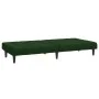 Zweiplätziges Schlafsofa aus dunkelgrünem Samtstoff von , Sofas - Ref: Foro24-375843, Preis: 239,93 €, Rabatt: %