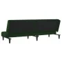 Zweiplätziges Schlafsofa aus dunkelgrünem Samtstoff von , Sofas - Ref: Foro24-375843, Preis: 239,93 €, Rabatt: %