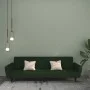 Zweiplätziges Schlafsofa aus dunkelgrünem Samtstoff von , Sofas - Ref: Foro24-375860, Preis: 260,84 €, Rabatt: %
