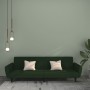 Zweiplätziges Schlafsofa aus dunkelgrünem Samtstoff von , Sofas - Ref: Foro24-375860, Preis: 263,74 €, Rabatt: %