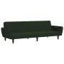 Zweiplätziges Schlafsofa aus dunkelgrünem Samtstoff von , Sofas - Ref: Foro24-375860, Preis: 260,84 €, Rabatt: %