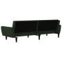 Zweiplätziges Schlafsofa aus dunkelgrünem Samtstoff von , Sofas - Ref: Foro24-375860, Preis: 263,74 €, Rabatt: %