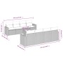 Set de sofás de jardín 9 pzas con cojines ratán sintético beige by , Garden sets - Ref: Foro24-3218738, Price: 587,46 €, Disc...