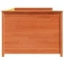 Sofá cama de madera maciza de pino marrón cera 100x200 cm de , Camas y somieres - Ref: Foro24-844437, Precio: 324,06 €, Descu...