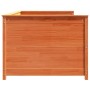Sofá cama de madera maciza de pino marrón cera 100x200 cm de , Camas y somieres - Ref: Foro24-844437, Precio: 327,90 €, Descu...
