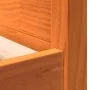 Sofá cama de madera maciza de pino marrón cera 100x200 cm de , Camas y somieres - Ref: Foro24-844437, Precio: 324,06 €, Descu...