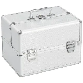 Silbernes Aluminium-Schminketui 22x30x21 cm von vidaXL, Kulturbeutel - Ref: Foro24-91828, Preis: 42,36 €, Rabatt: %