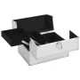 Silbernes Aluminium-Schminketui 22x30x21 cm von vidaXL, Kulturbeutel - Ref: Foro24-91828, Preis: 42,36 €, Rabatt: %