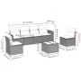 Set sofás de jardín 7 piezas y cojines ratán sintético beige by , Garden sets - Ref: Foro24-3218809, Price: 419,56 €, Discoun...