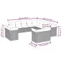 Set de sofás de jardín y cojines 13 pzas ratán sintético negro by , Garden sets - Ref: Foro24-3218545, Price: 944,37 €, Disco...