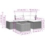 Gartensofa-Set mit 5-teiligen Kissen aus synthetischem Rattan in Beige. von , Gartensets - Ref: Foro24-3223588, Preis: 253,02...
