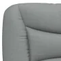 Padded headboard light gray fabric 120 cm by , Headboards and footboards - Ref: Foro24-374561, Price: 55,21 €, Discount: %