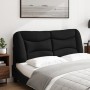 Gepolstertes Kopfteil aus schwarzem Stoff, 120 cm von , Kopf- und Fußteile - Ref: Foro24-374563, Preis: 54,68 €, Rabatt: %