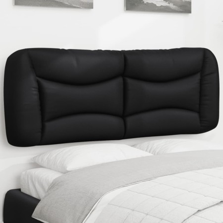 Gepolstertes Bettkopfteil aus schwarzem Kunstleder, 120 cm von , Kopf- und Fußteile - Ref: Foro24-374568, Preis: 56,60 €, Rab...