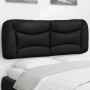 Gepolstertes Bettkopfteil aus schwarzem Kunstleder, 120 cm von , Kopf- und Fußteile - Ref: Foro24-374568, Preis: 56,60 €, Rab...