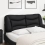 Gepolstertes Bettkopfteil aus schwarzem Kunstleder, 120 cm von , Kopf- und Fußteile - Ref: Foro24-374568, Preis: 56,60 €, Rab...