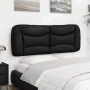 Gepolstertes Bettkopfteil aus schwarzem Kunstleder, 120 cm von , Kopf- und Fußteile - Ref: Foro24-374568, Preis: 56,60 €, Rab...