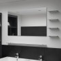 Wall mirror with 5 shelves silver 100x60 cm by vidaXL, Mirrors - Ref: Foro24-249446, Price: 68,81 €, Discount: %