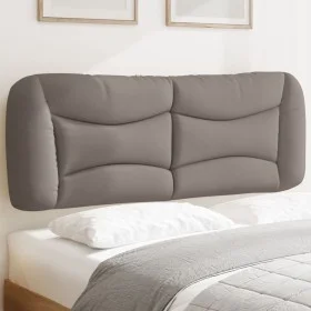 Padded headboard in taupe gray fabric 140 cm by , Headboards and footboards - Ref: Foro24-374580, Price: 75,35 €, Discount: %
