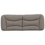 Gepolstertes Kopfteil aus taupegrauem Stoff, 140 cm von , Kopf- und Fußteile - Ref: Foro24-374580, Preis: 76,36 €, Rabatt: %