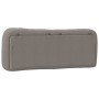 Cabecero de cama acolchado tela gris taupé 140 cm de , Cabeceros y pies de cama - Ref: Foro24-374580, Precio: 76,36 €, Descue...