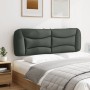 Padded headboard dark gray fabric 160 cm by , Headboards and footboards - Ref: Foro24-374589, Price: 66,82 €, Discount: %