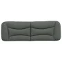 Gepolstertes Kopfteil aus dunkelgrauem Stoff, 160 cm von , Kopf- und Fußteile - Ref: Foro24-374589, Preis: 75,73 €, Rabatt: %